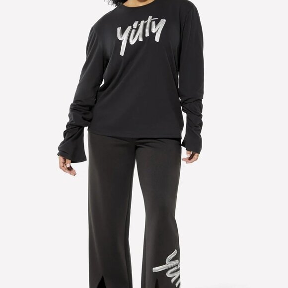 Yitty - BHM Long Sleeve (2) Blk & Cream - Picture 3 of 5